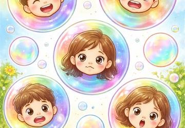 „Bąble emocji” – podsumowanie cyklu zajęć w oddziale przedszkolnym