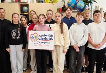 Akcja Szkolnego Koła Wolontariatu „Bądź dobry – czyń dobro”